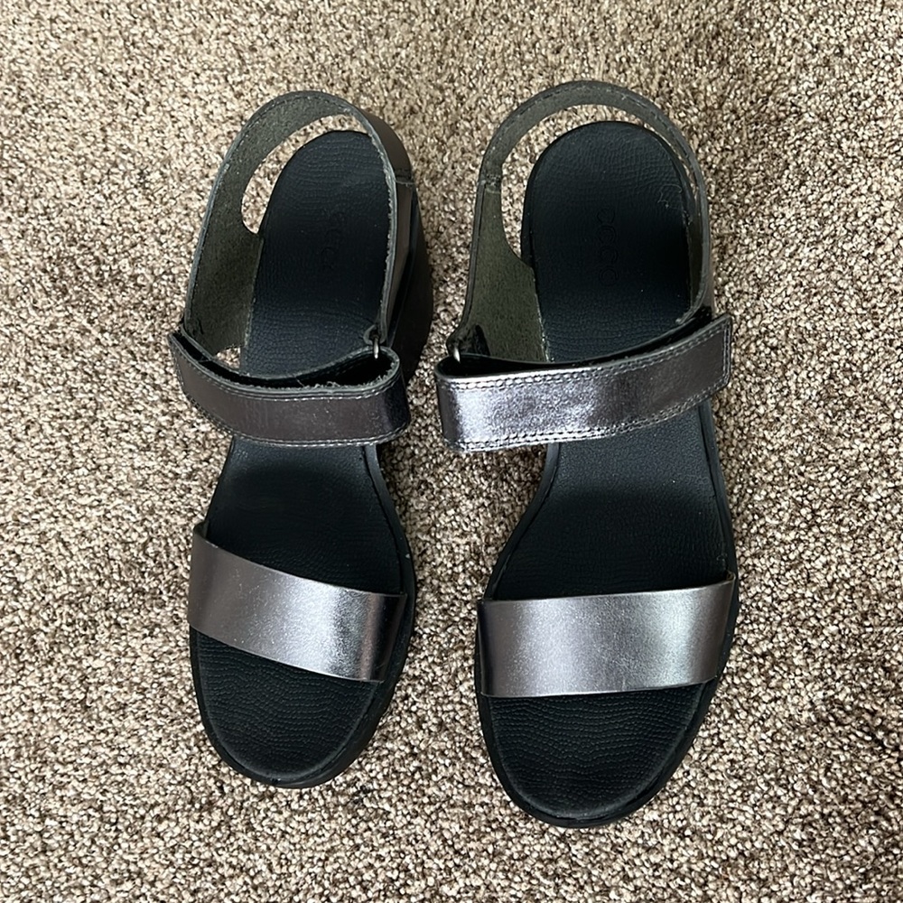 Ecco Wedge Sandals - Picture 2 of 7
